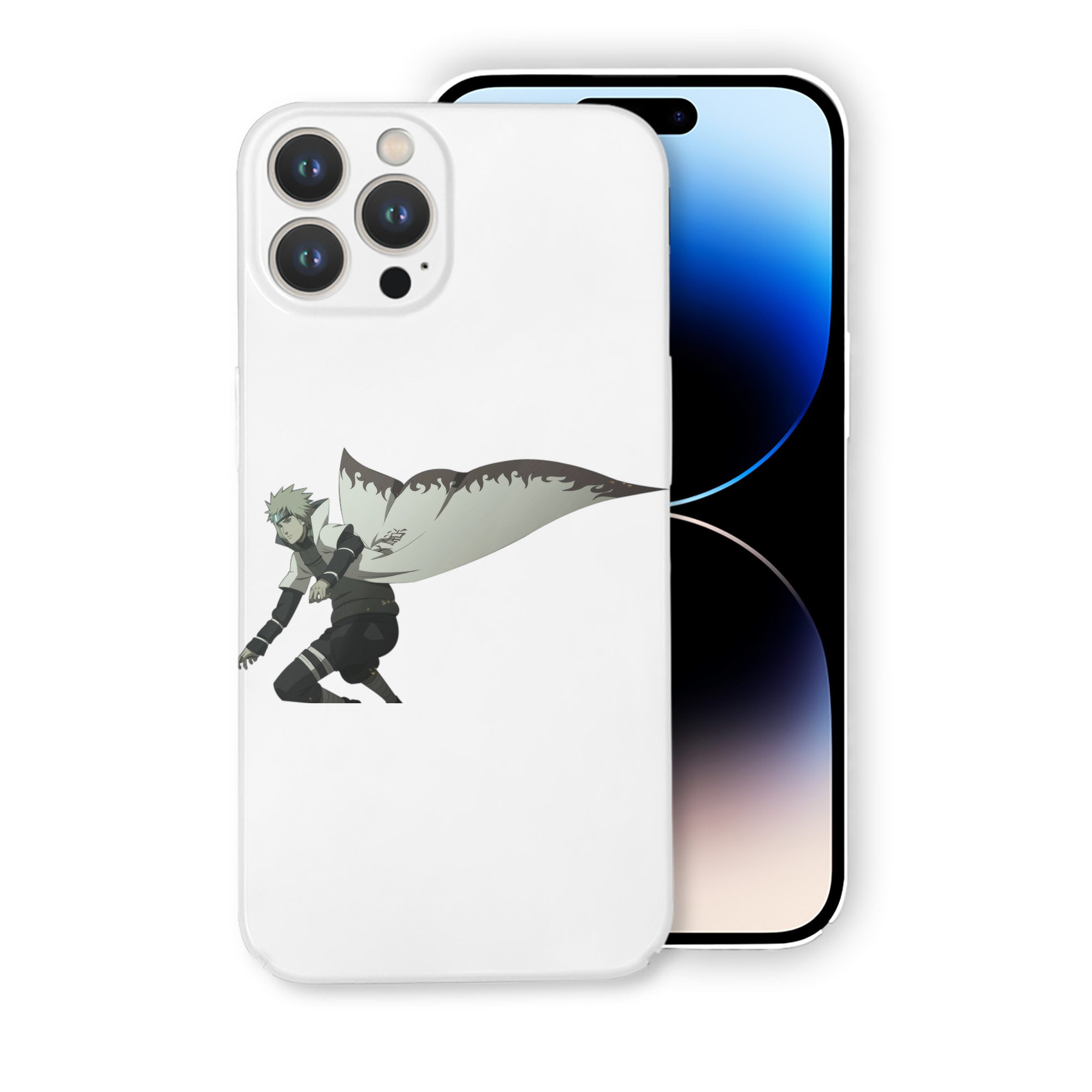 （画像用） NARUTO -ナルト- 波風 ミナト Namikaze Minato 【iPhone 14シリーズ対応】ハードケース